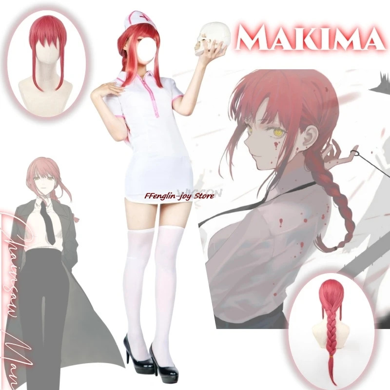 Anime Cosplay Nurse - Nene 2025 Makima аниме бензопила мужской