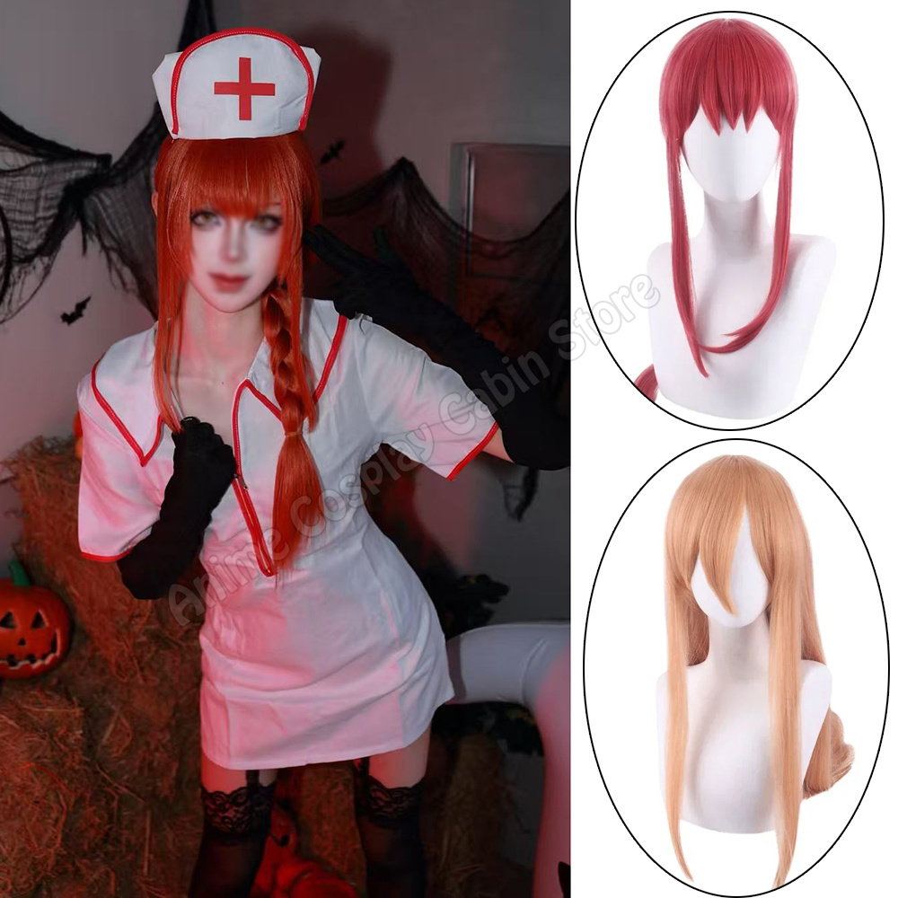 Anime Cosplay Nurse - Костюм медсестры Макимы на Хэллоуин, косплей