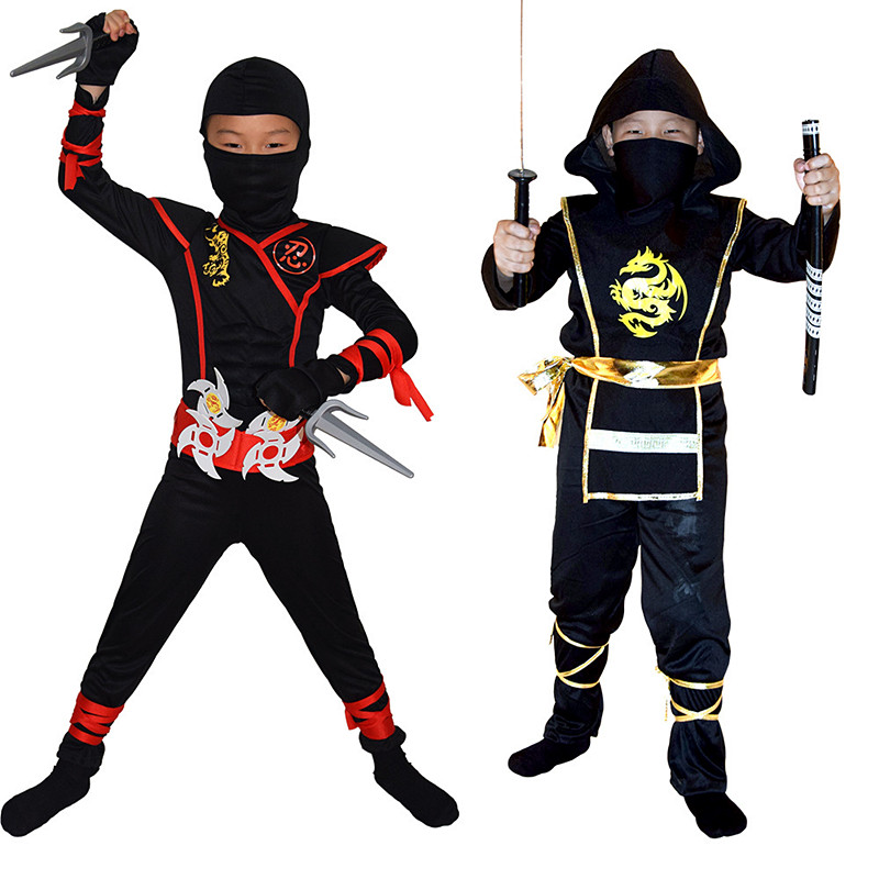 Anime Cosplay Ideas Male - Роскошный костюм ниндзя для мальчиков с