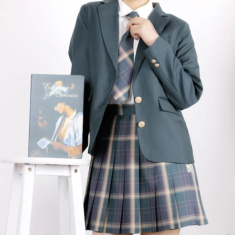 Anime Cosplay Korean Girl - Выпускная форма, блейзер, женский кардиган, костюм