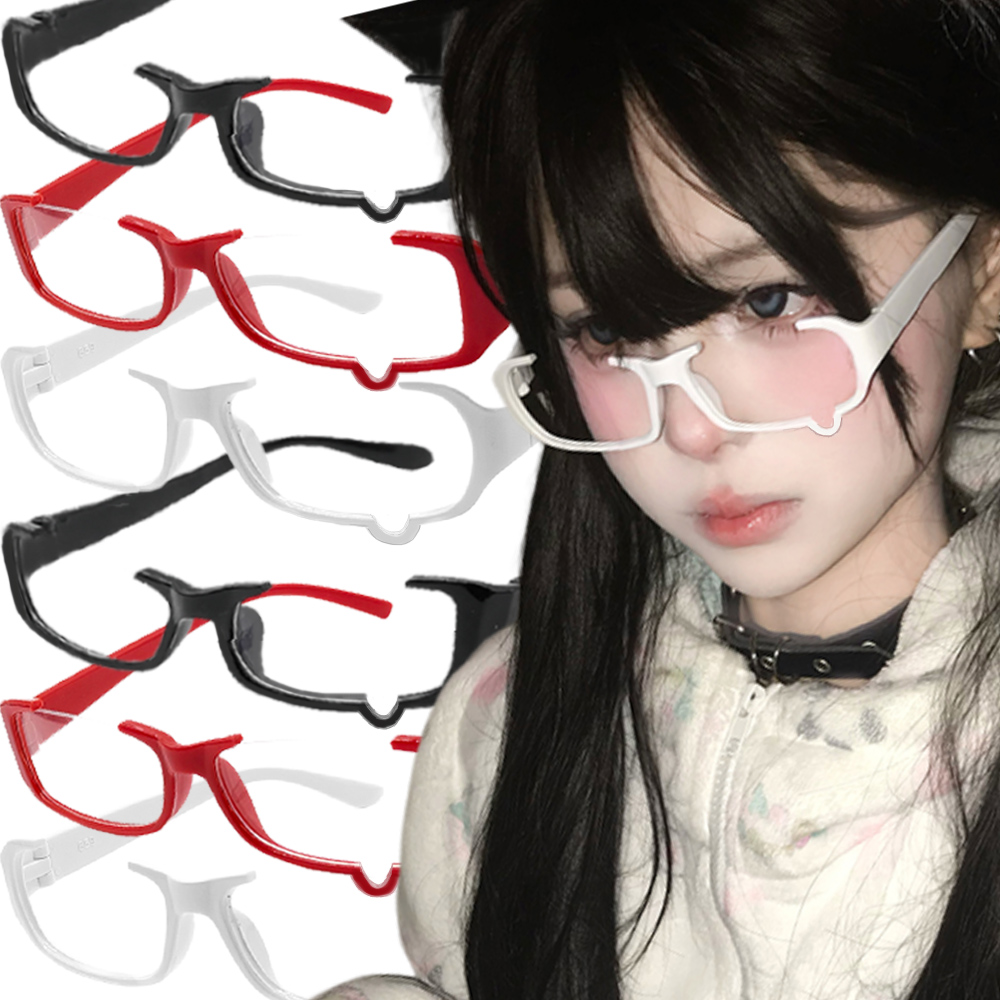 Anime Cosplay Korean Girl - Японское аниме плачущие очки полурамка без