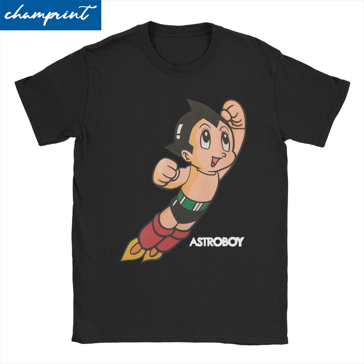 Anime Cosplay Ideas Male - Футболка Astroboy с аниме-роботом для мужчин