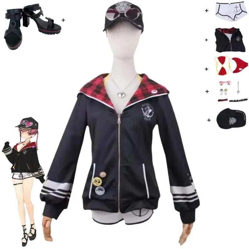 Anime Cosplay Youtuber - Костюм для косплея Houshou Marine из