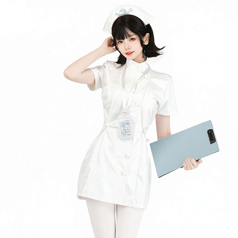 Anime Cosplay Nurse - Костюм AniLV: Аниме-костюм кошки-врачихи/медсестры из искусственной