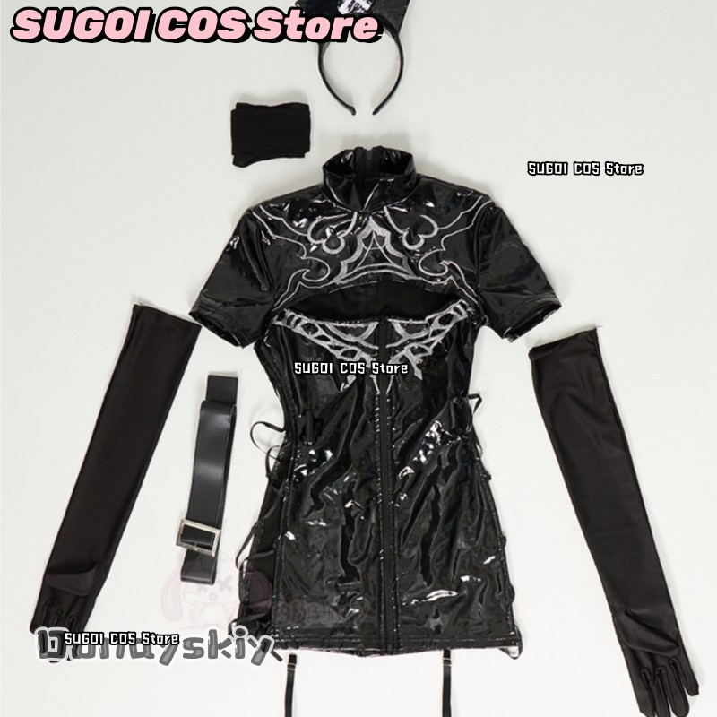 Anime Cosplay Nurse - SUGOI @ NieRut omata 2B готический