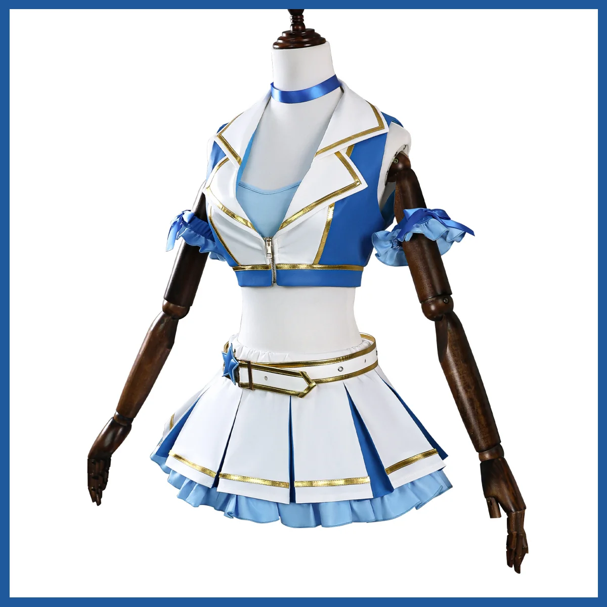 Сине-белое пальто из искусстве – обзор и цена Re Zero Rem Wig
