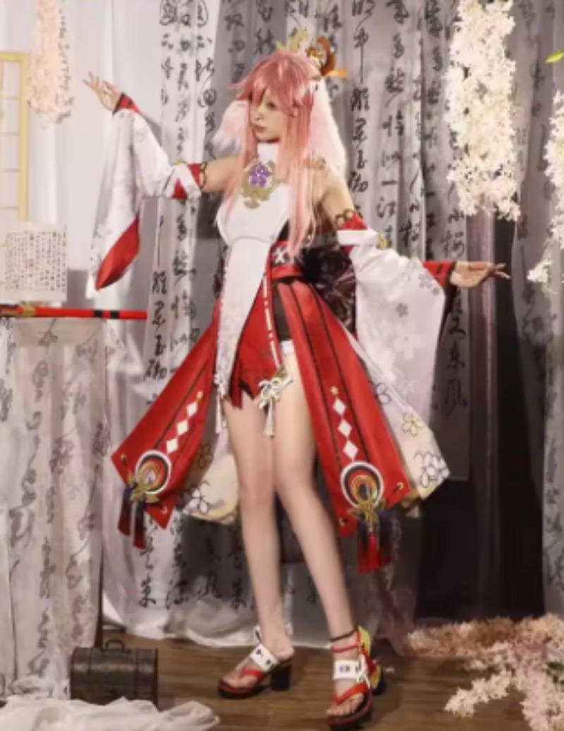 Genshin Impact Yae Miko Коспле – обзор и цена Anime Cosplay Kostüm