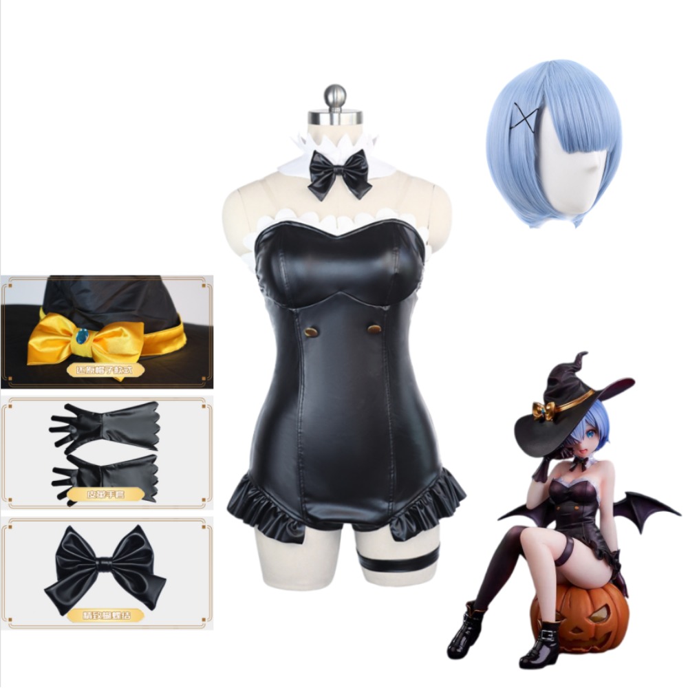 Костюм для косплея Рем из Re:Z – обзор и цена Re Zero Rem Wig