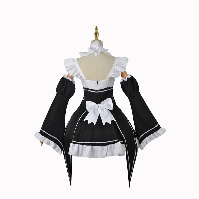 Костюм для косплея Аниме Рам Р – обзор и цена Re Zero Rem Wig