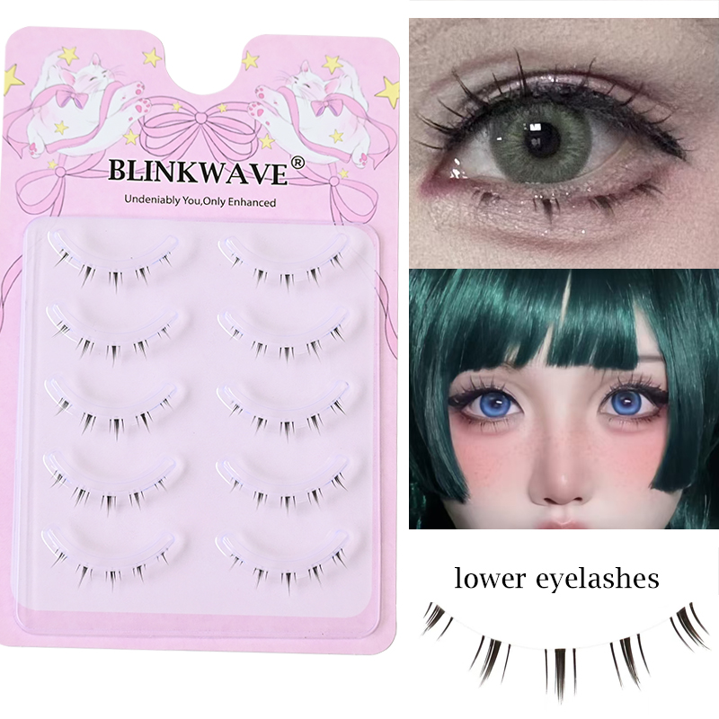 Накладные нижние ресницы в сти – обзор и цена Anime Cosplay Eye Makeup