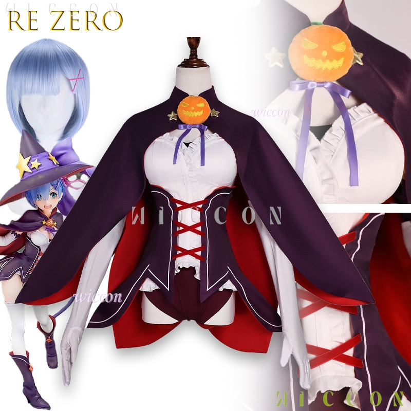 Хэллоуин для взрослых Cos Re l – обзор и цена Re Zero Rem Wig