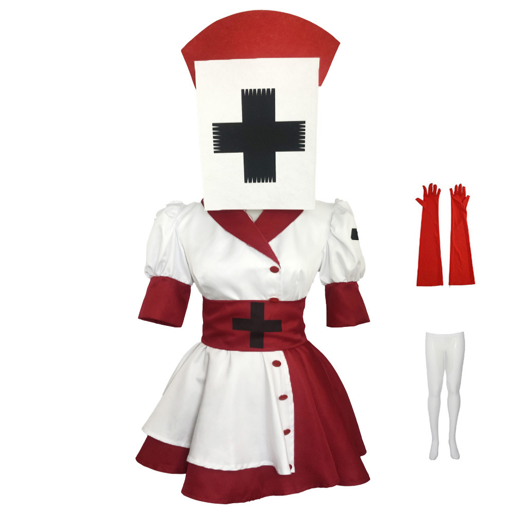 Костюм медсестры-убийцы из игр – обзор и цена Anime Cosplay Nurse