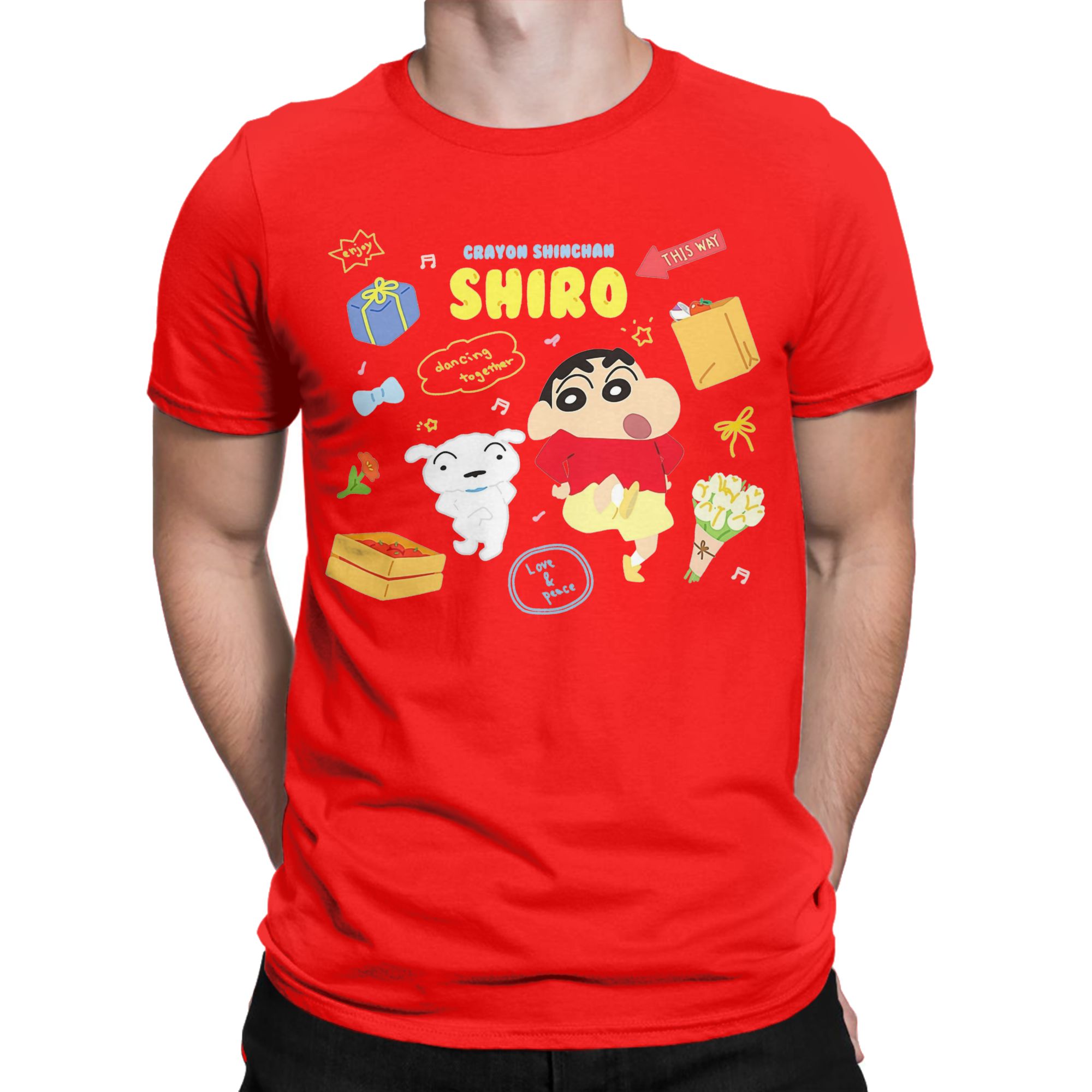 Футболка Crayon Shin-chan для  – обзор и цена Anime Cosplay Ideas Male