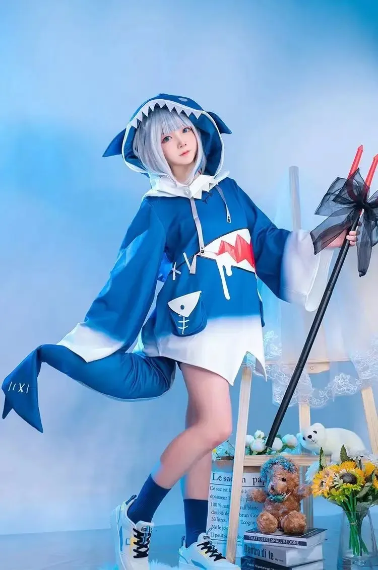 В наличии Hololive ENG Gawr Gu – обзор и цена Anime Cosplay Youtuber